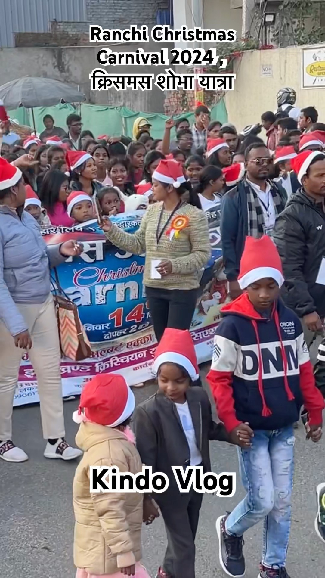Ranchi Christmas Carnival 2024 , क्रिसमस शोभा यात्रा/video20